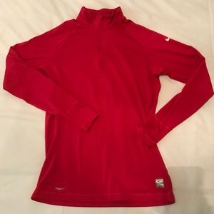 Red Nike Pullover